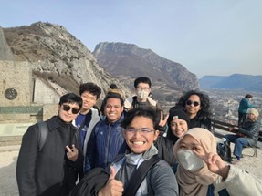 Maisarah and her friends at Grenoble.jpg