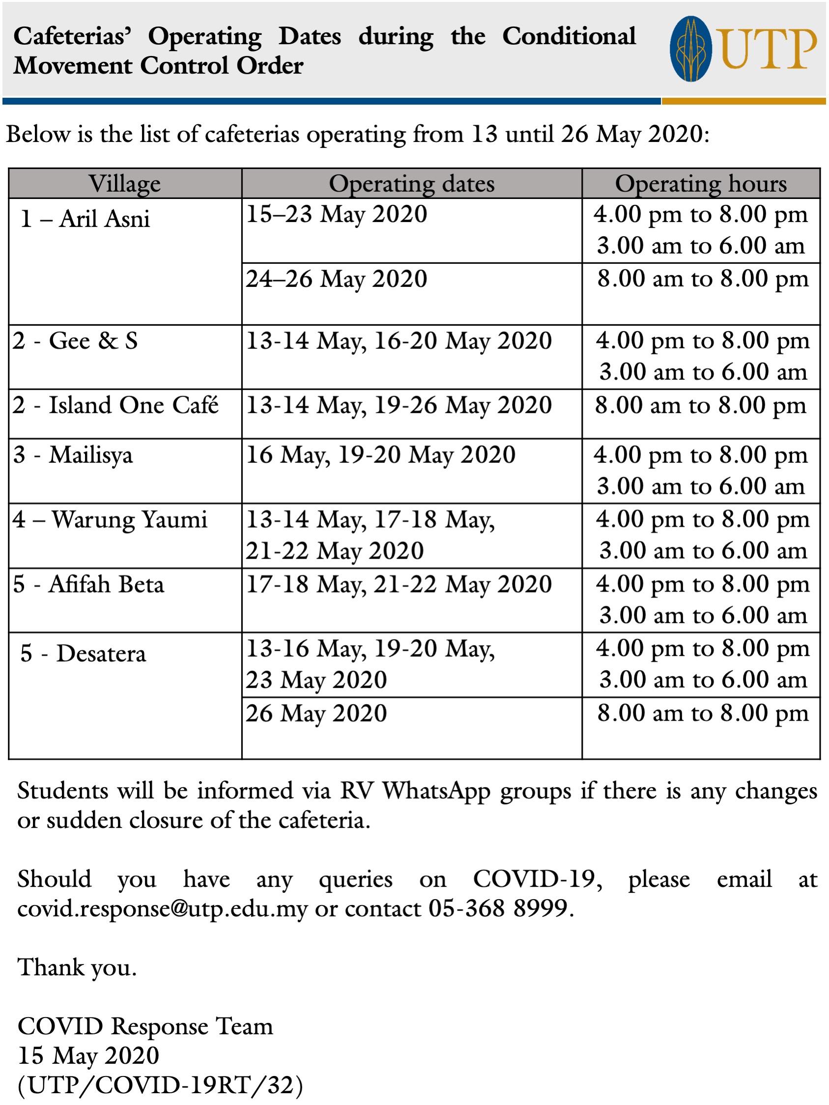 COVID-19 Updates 15 May_Canteen Operating Dates during the Conditional MCO.jpg