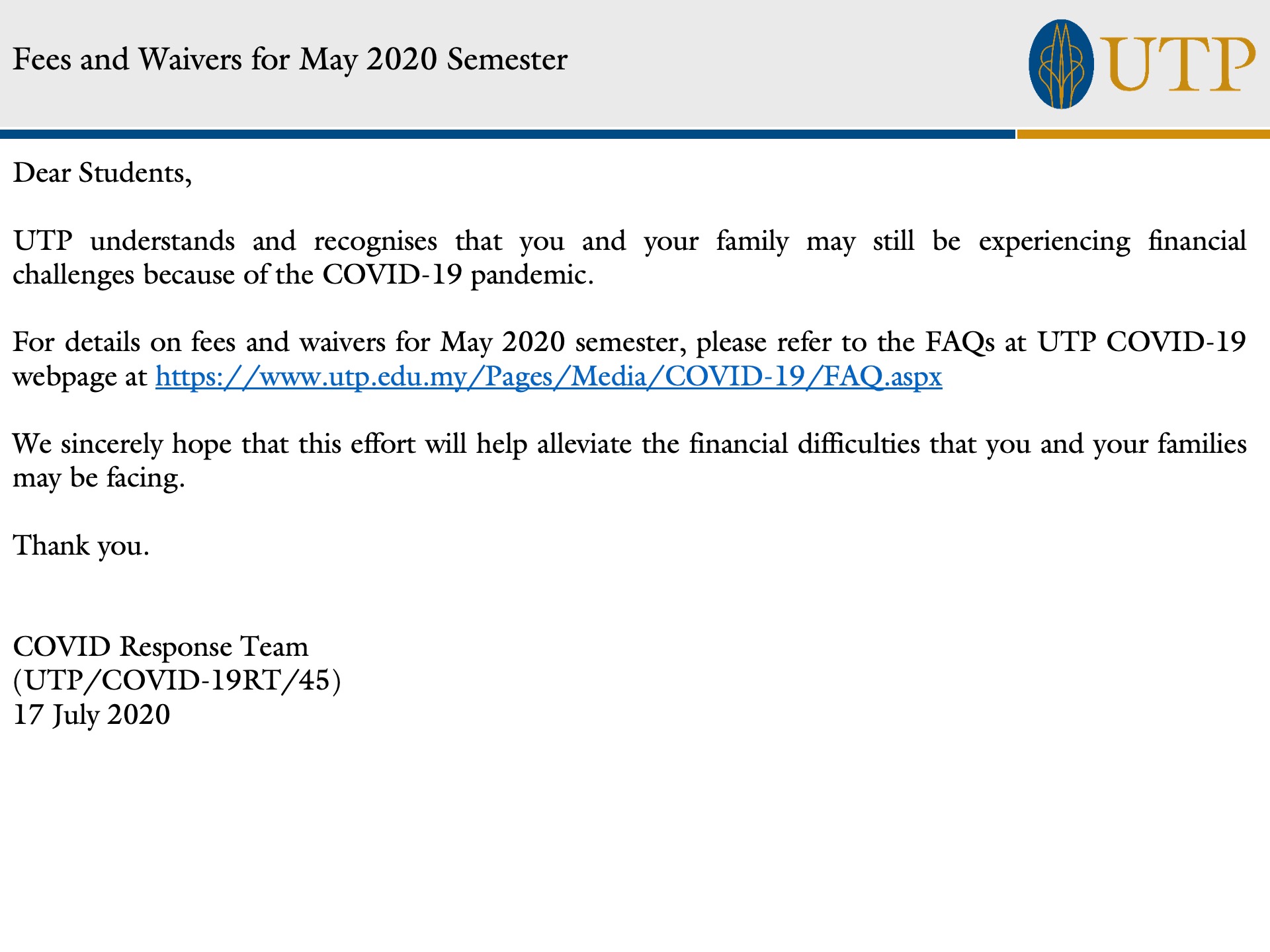 COVID-19 Updates 17 July Fees and Waivers for May 2020 Semester_final.jpg