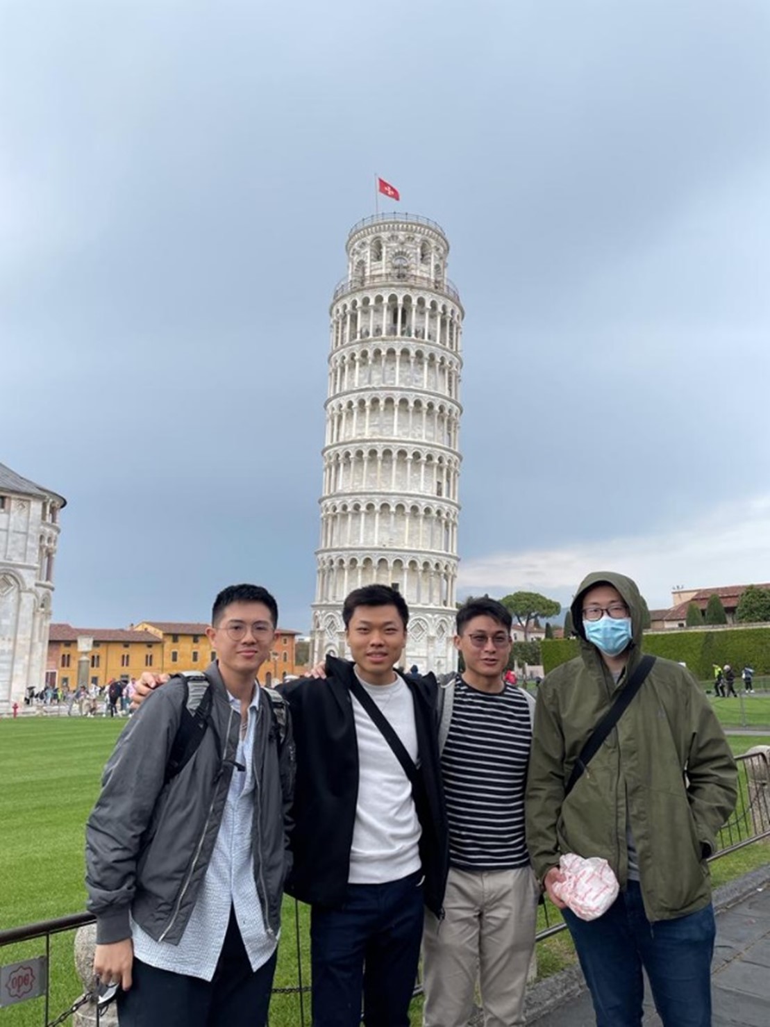 Beh (second from left) and friends at Florence, Italy.jpg